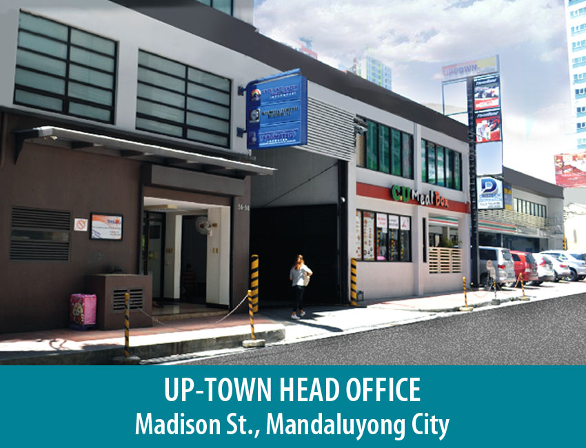 Up-Town Industrial Sales Inc. Madison St., Mandaluyong City