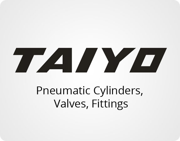 Taiyo Pneumatic Cylinders, Valves, Fittings